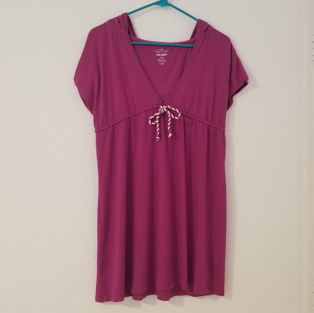 Swim Cover Up Hoodie - Picture 1 of 6